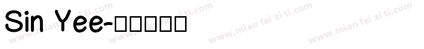 Sin Yee字体转换